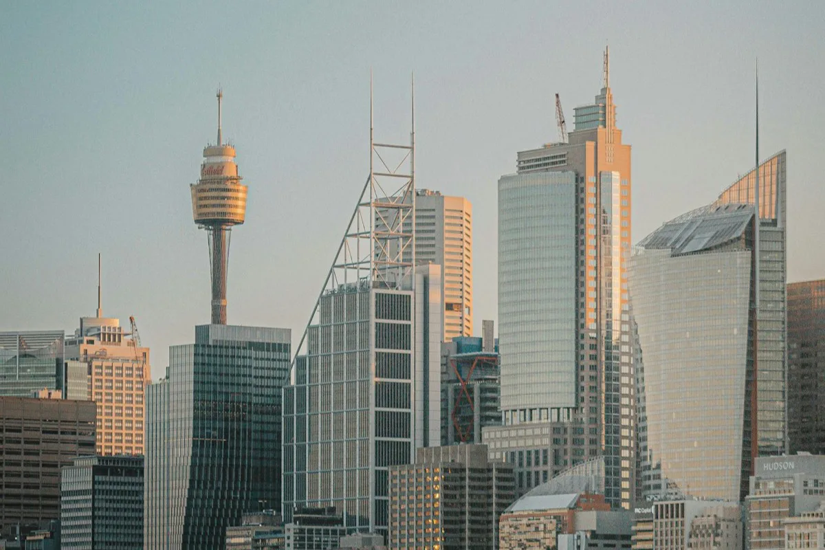 Sydney harbour and city skyline, reflecting constrained borrowing power across the housing market
